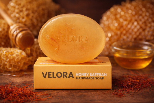 Velora Honey Saffran Soap